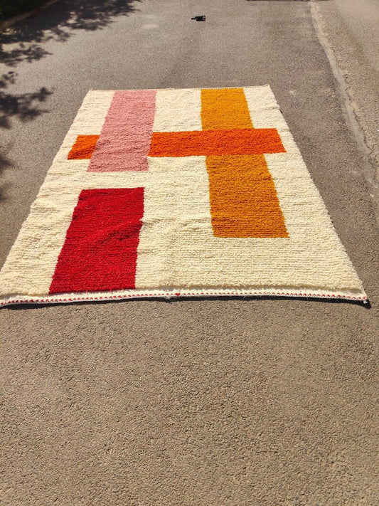 multicolore azilal carpet| moroccan rug