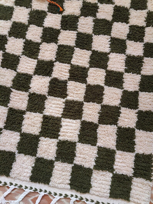 Green Mrirt carpet soft wool |customize your size| moroccan rug