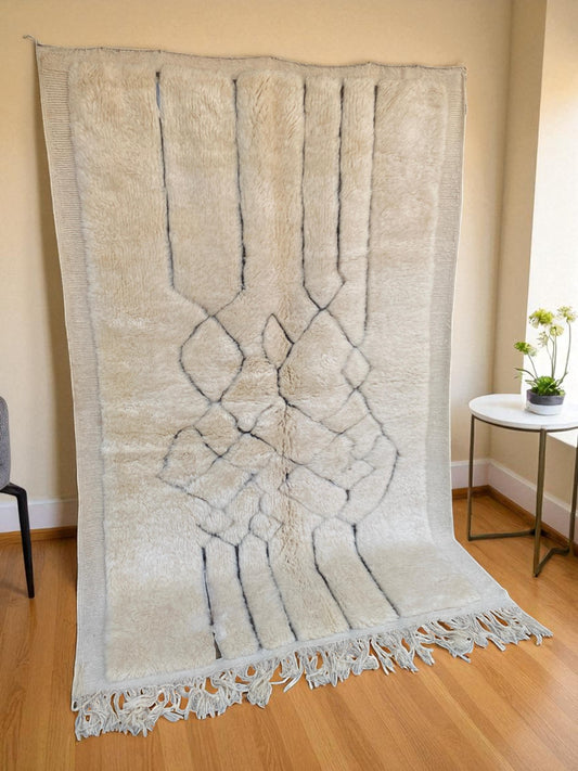 Modern Mrirt Moroccan Wool Rug|customize your size| moroccan rug