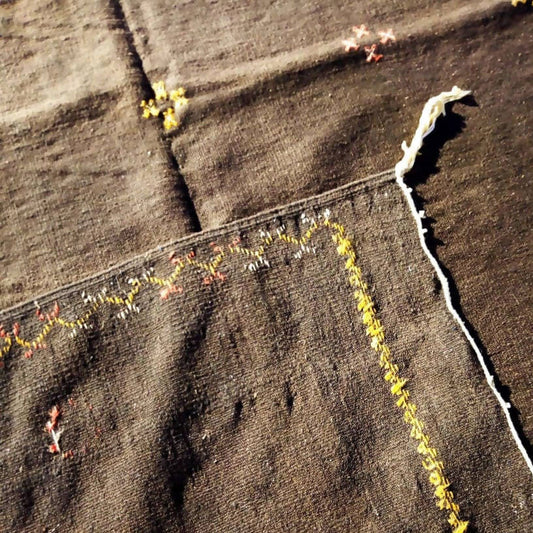 Brown Kilim|customize your size| moroccan rug