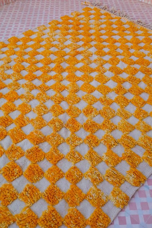 Orange 🧡 mrirt carpet| moroccan rug