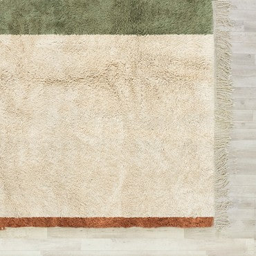 Handmade green mrirt rug|customize your size| moroccan rug