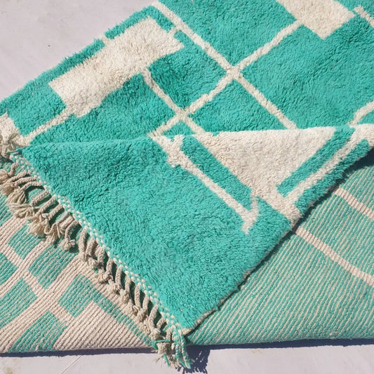 Natural green mrirt carpet |customize your size| moroccan rug