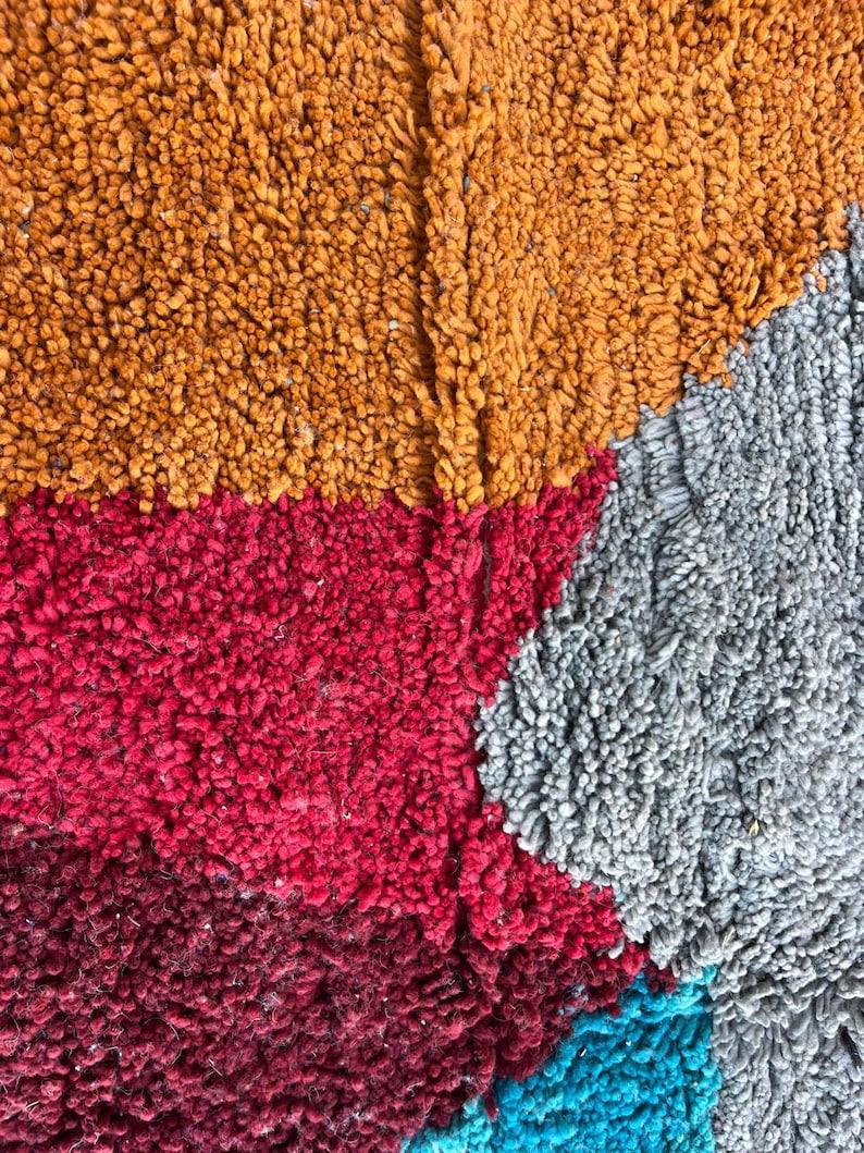 azilal carpe| soft wool |customize your size| moroccan rug