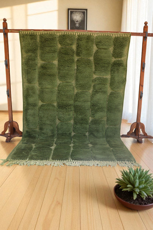 Olive Green Mrirt Moroccan Rug|customize your size| moroccan rug