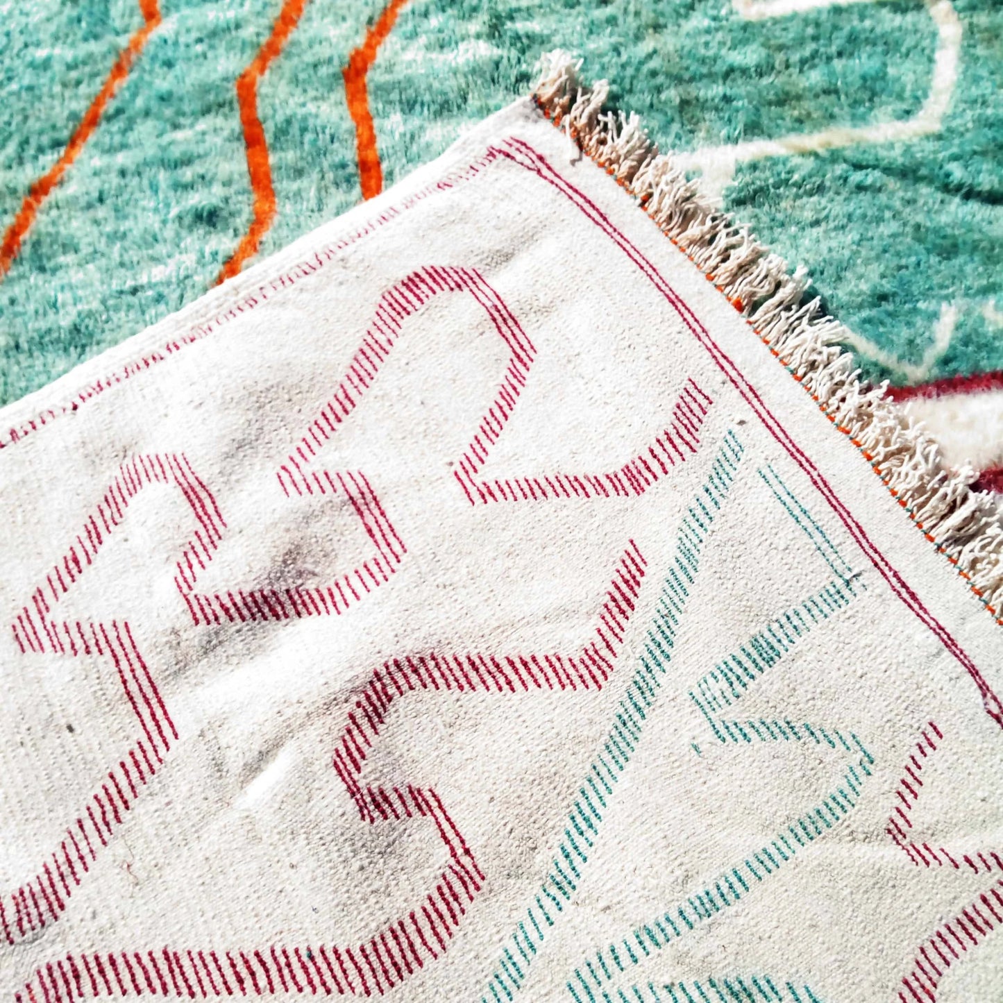 Blue Tones|customize your size| moroccan rug