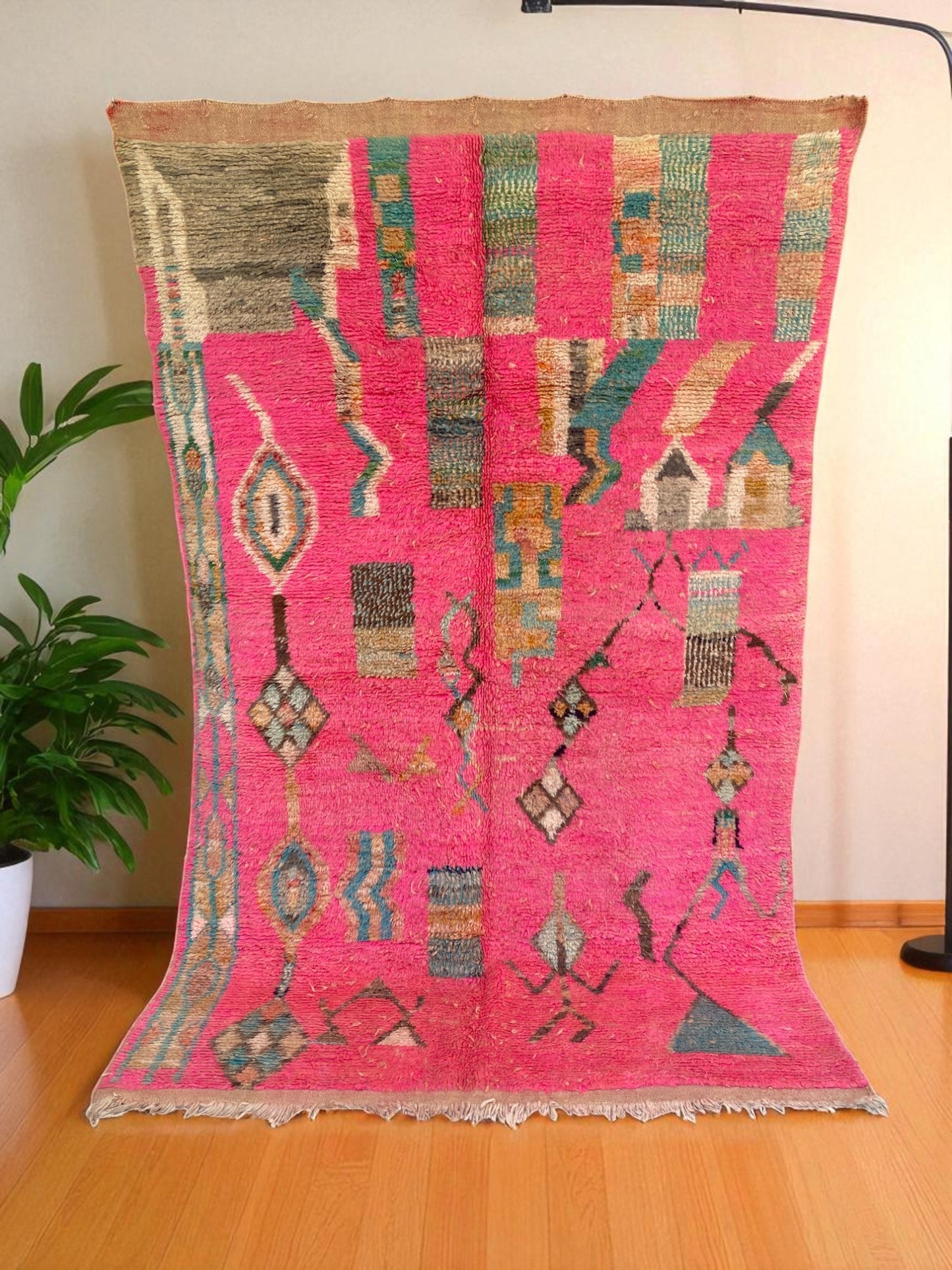 Authentic Boujaad Area Rug|customize your size| moroccan rug