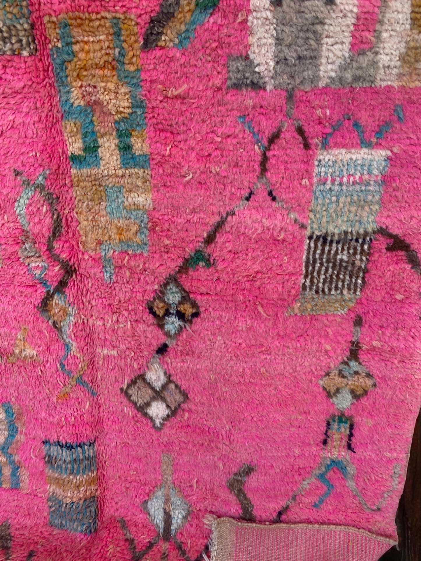 Authentic Boujaad Area Rug|customize your size| moroccan rug