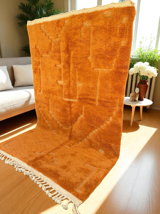 Handmade Beni Ourain Moroccan Rug|customize your size| moroccan rug