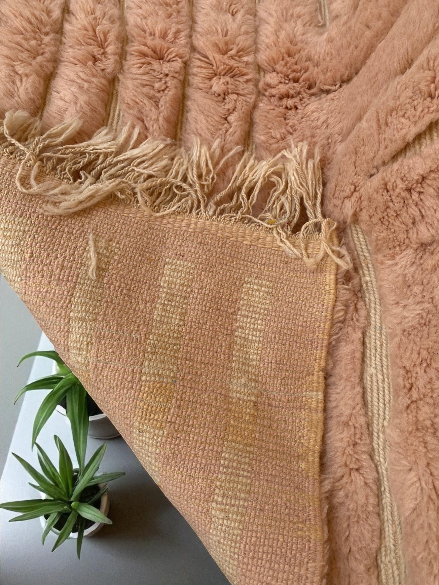 Blush Pink Mrirt Moroccan Wool Rug |customize your size| moroccan rug