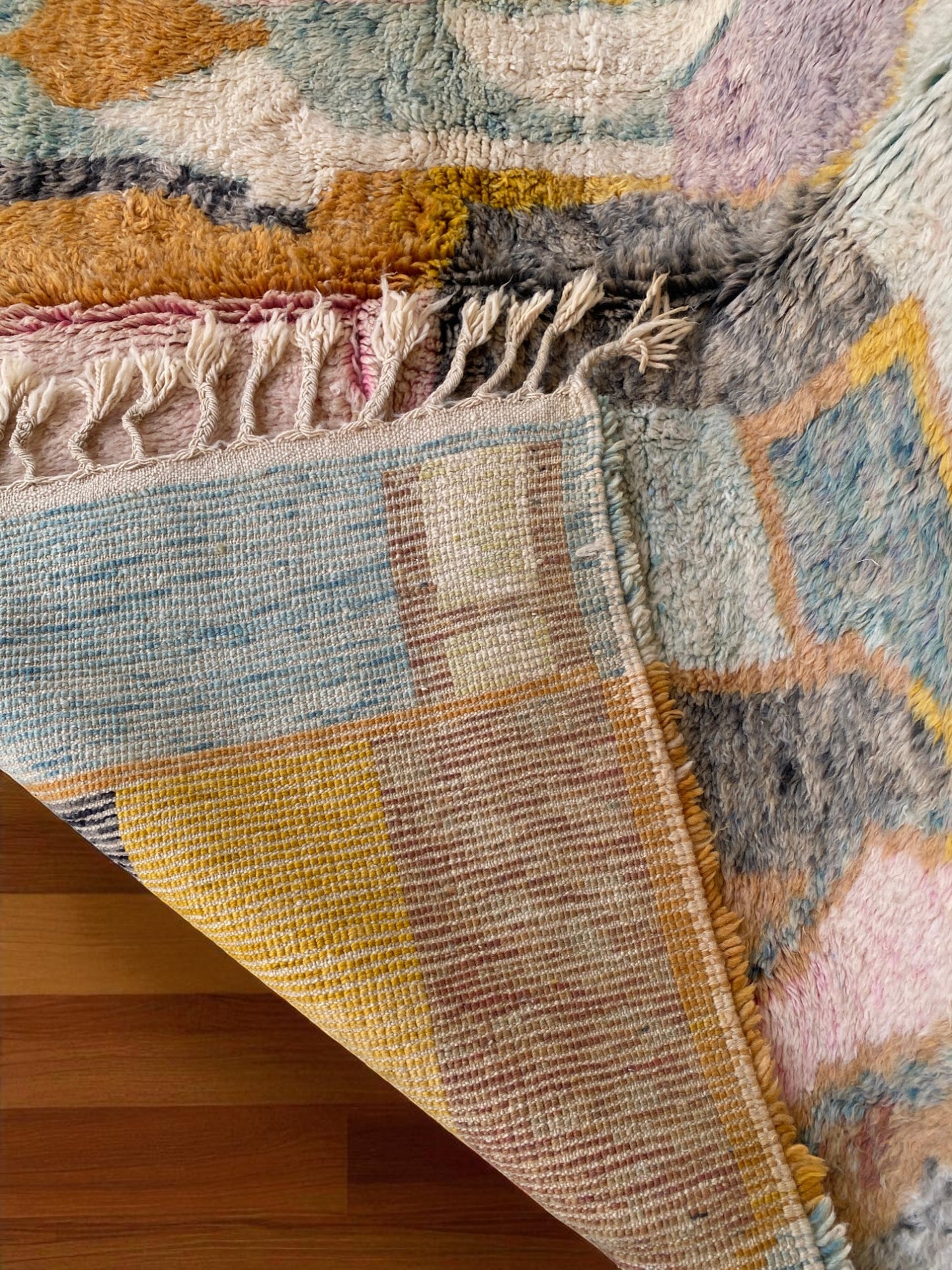 Authentic Beni Ourain Area Rug|customize your size| moroccan rug