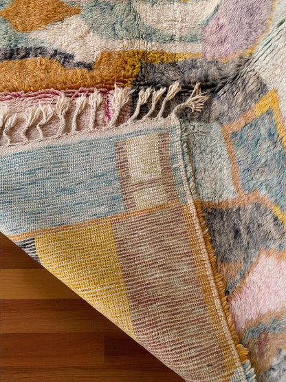 Authentic Beni Ourain Area Rug|customize your size| moroccan rug