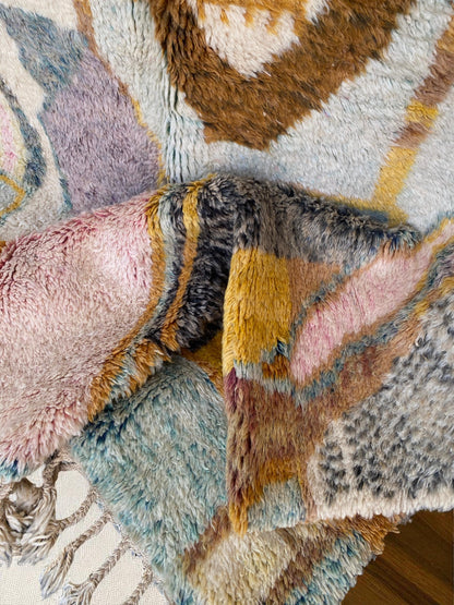 Authentic Beni Ourain Area Rug|customize your size| moroccan rug