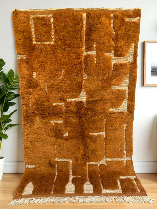 Warm Mrirt Moroccan Rug|customize your size| moroccan rug