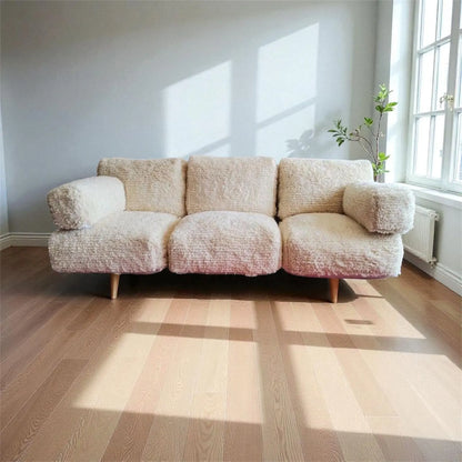 handmade Moroccan wool floor sofa