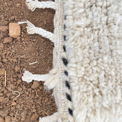Beni Ourain soft wool |customize your size| moroccan rug