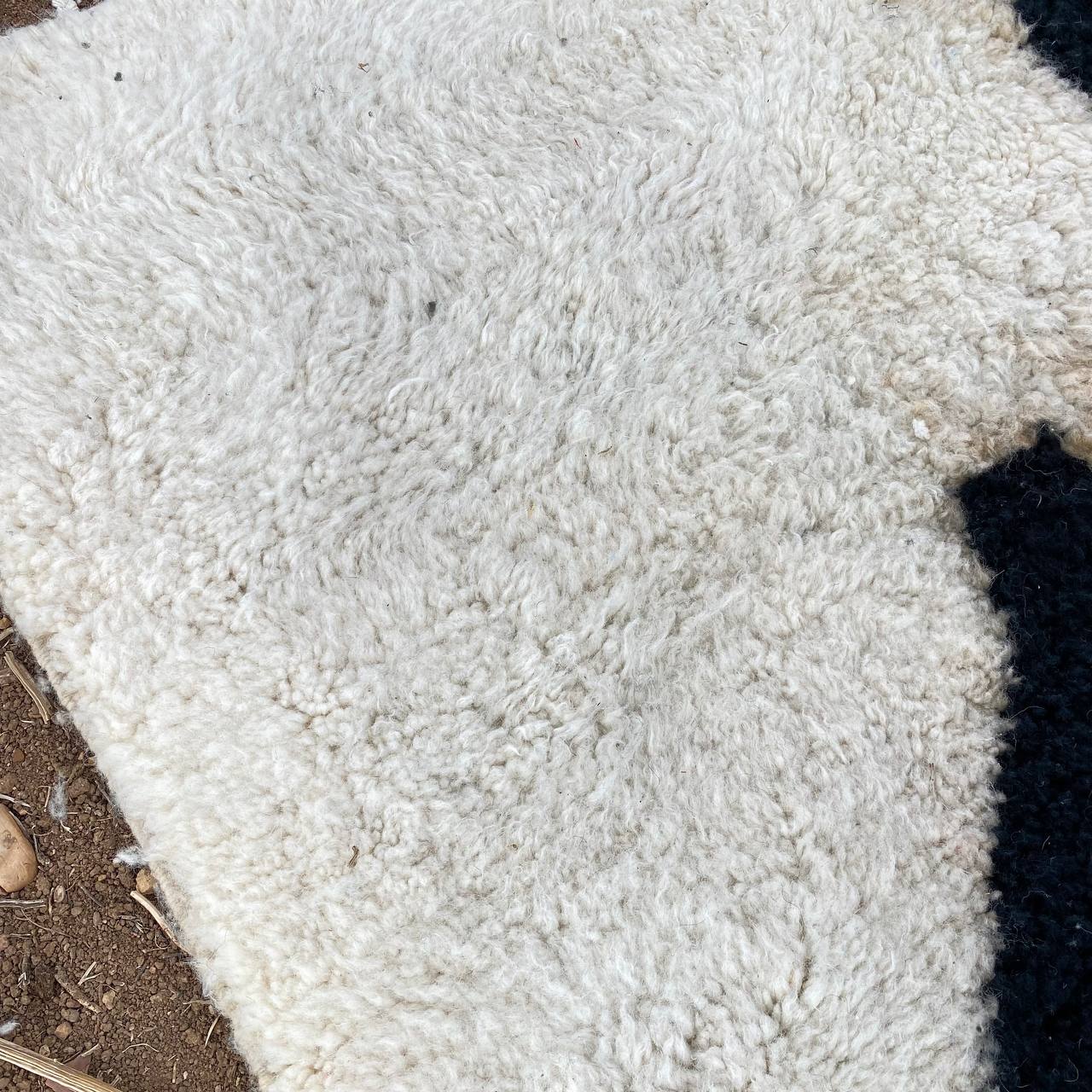 Beni Ourain soft wool |customize your size| moroccan rug