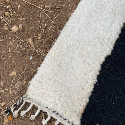 Beni Ourain soft wool |customize your size| moroccan rug