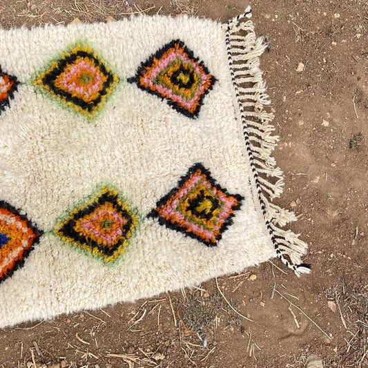 azilal soft wool |customize your size| moroccan rug