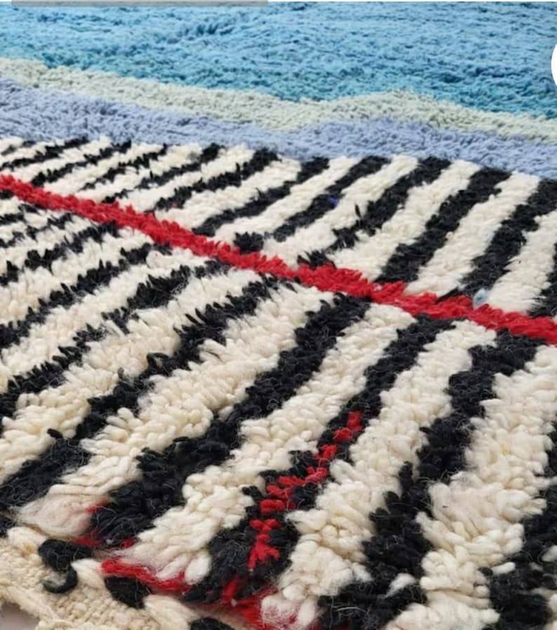 Authentic Handmade Moroccan Wool Rug&nbsp; – Custom Berber Design