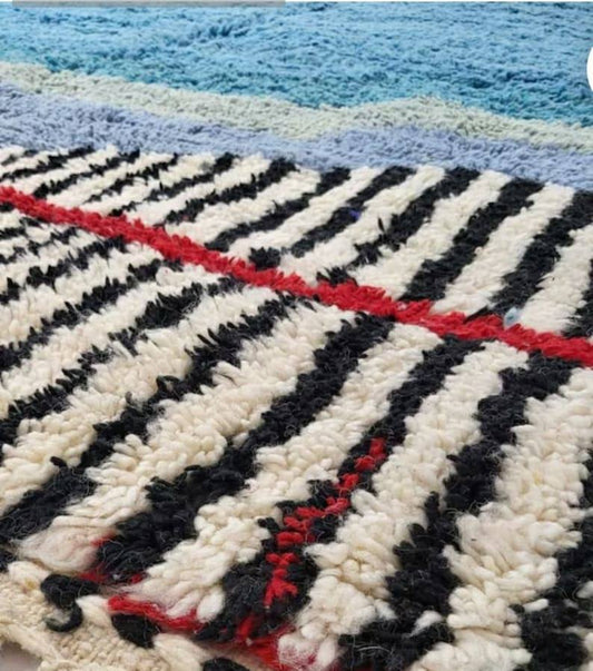 Authentic Handmade Moroccan Wool Rug&nbsp; – Custom Berber Design