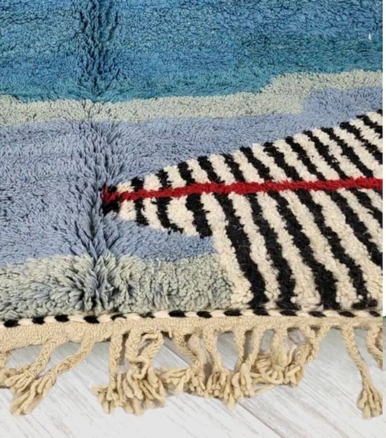 Authentic Handmade Moroccan Wool Rug&nbsp; – Custom Berber Design