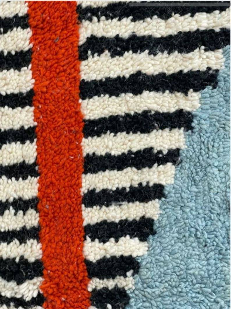 Authentic Handmade Moroccan Wool Rug&nbsp; – Custom Berber Design