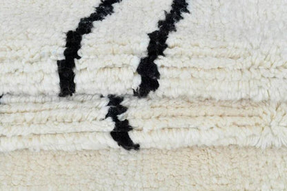 white and black Mrirt carpet| soft wool |customize your size| moroccan rug