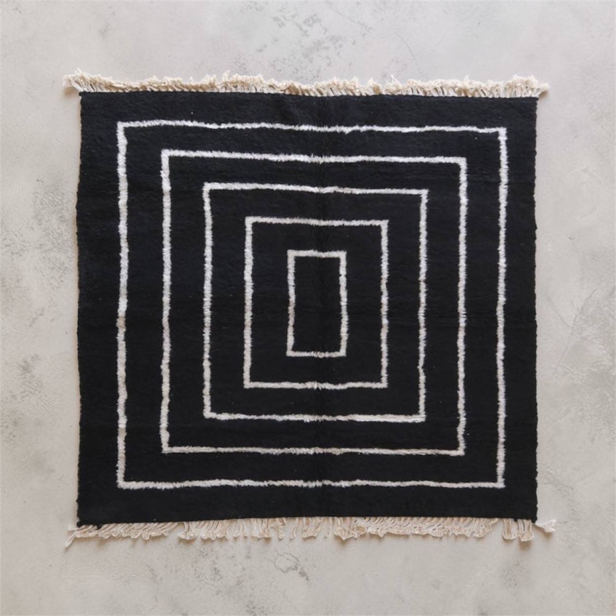 Beni Ourain rug soft wool |customize your size| moroccan rug