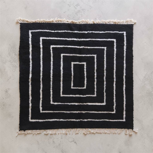 Beni Ourain rug soft wool |customize your size| moroccan rug