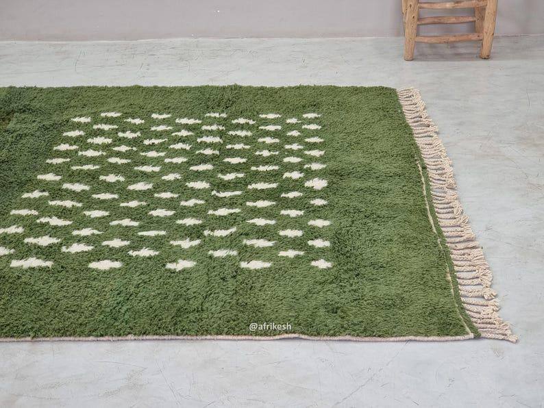 Beni Ourain rug wool |customize your size| moroccan rug