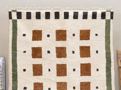 Beni Ourain rug wool |customize your size| moroccan rug