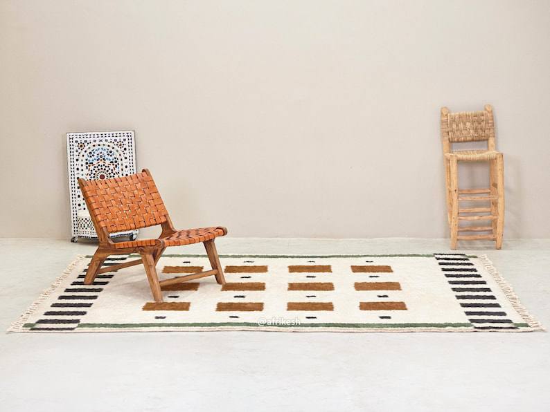 Beni Ourain rug wool |customize your size| moroccan rug