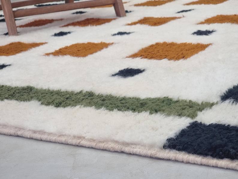 Beni Ourain rug wool |customize your size| moroccan rug