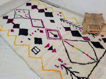 Beni Ourain rug wool |customize your size| moroccan rug