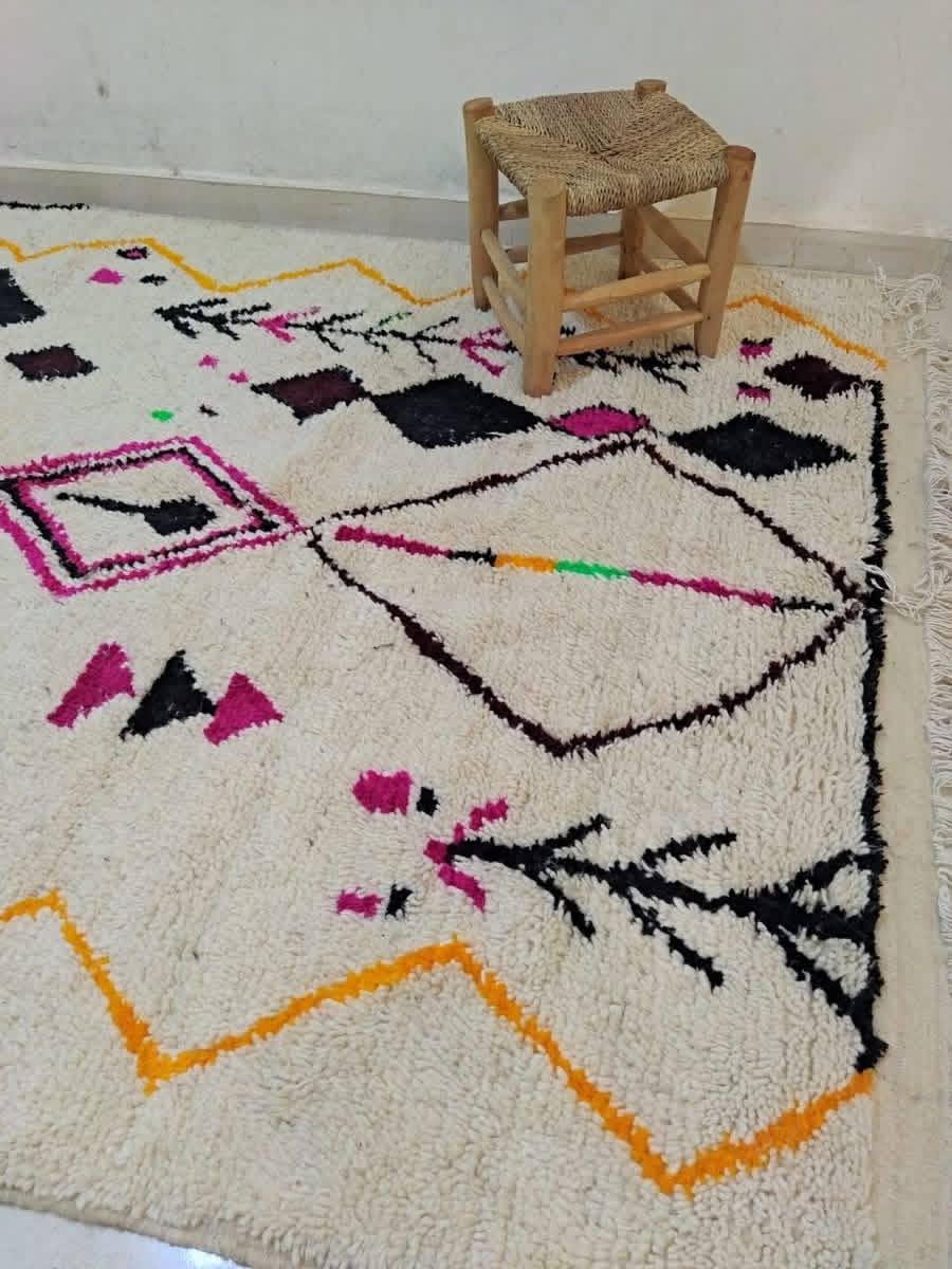 Beni Ourain rug wool |customize your size| moroccan rug