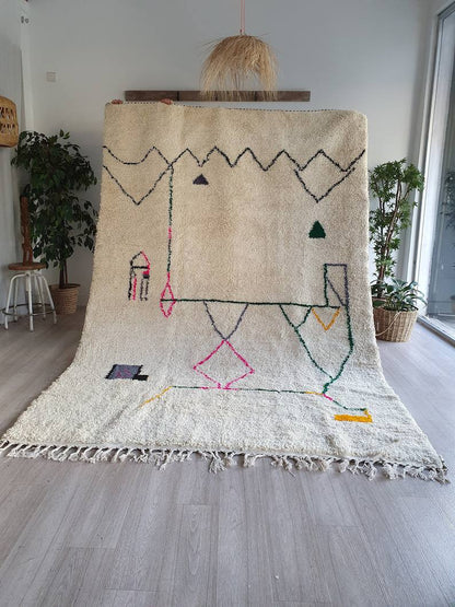 Beni Ourain rug wool |customize your size| moroccan rug