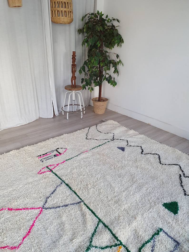 Beni Ourain rug wool |customize your size| moroccan rug