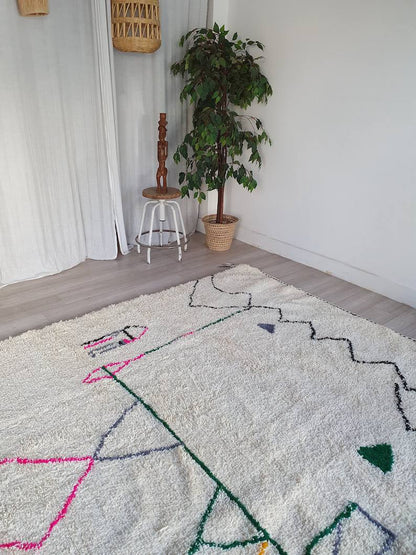Beni Ourain rug wool |customize your size| moroccan rug