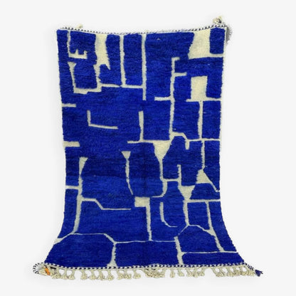Blue Mrirt carpet| moroccan rug