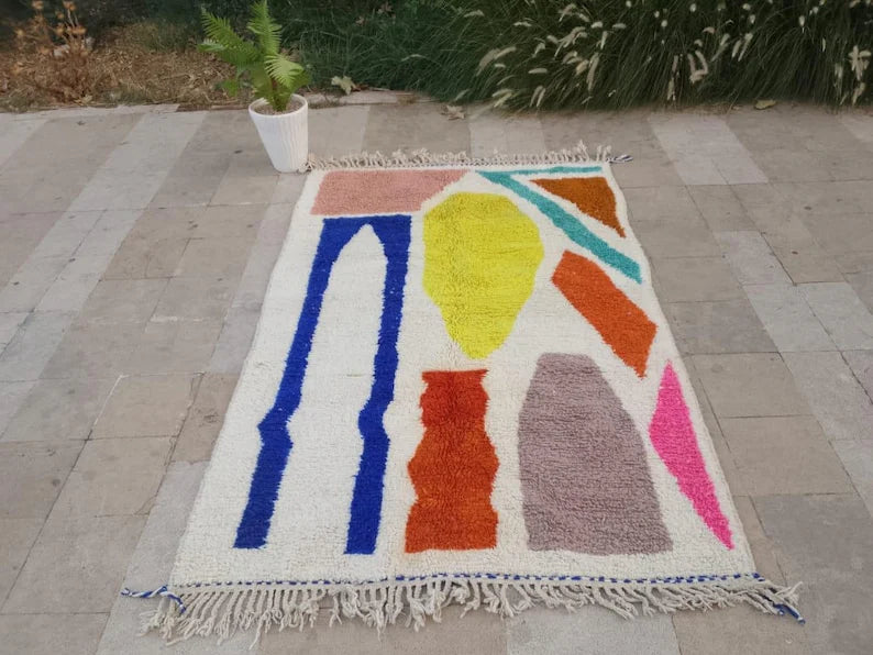 azilal carpet rug wool |customize your size| moroccan rug